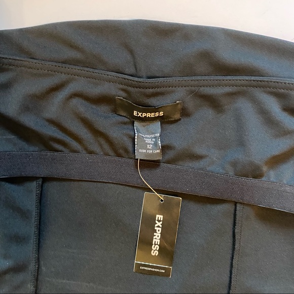 Express NWT Black Strapless Dress SZ 12 - Picture 4 of 5